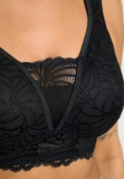 Ulla Popken Biustonosz Bustier - Schwarz -Lindex 021b15730610410e998a29539962e726