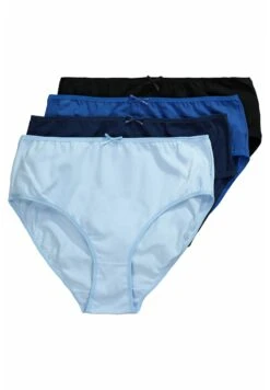 Ulla Popken 4ER-PACK - Figi - Blue Light Blue Black -Lindex 030060cd1d9f47479ef859ee29e939ff