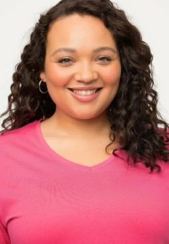 Ulla Popken T-shirt Basic - Pink Red 8 Ulla Popken T-shirt Basic - Pink Red -Lindex 03802fee63b34714a81bf4b410c5885e