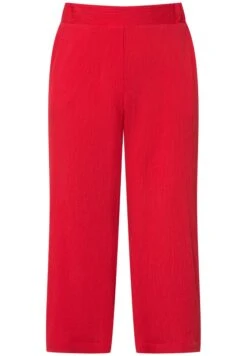 Ulla Popken Spodnie Materiałowe - Salsa Red -Lindex 039ffd48e80d4226bde483bf14fee9a9