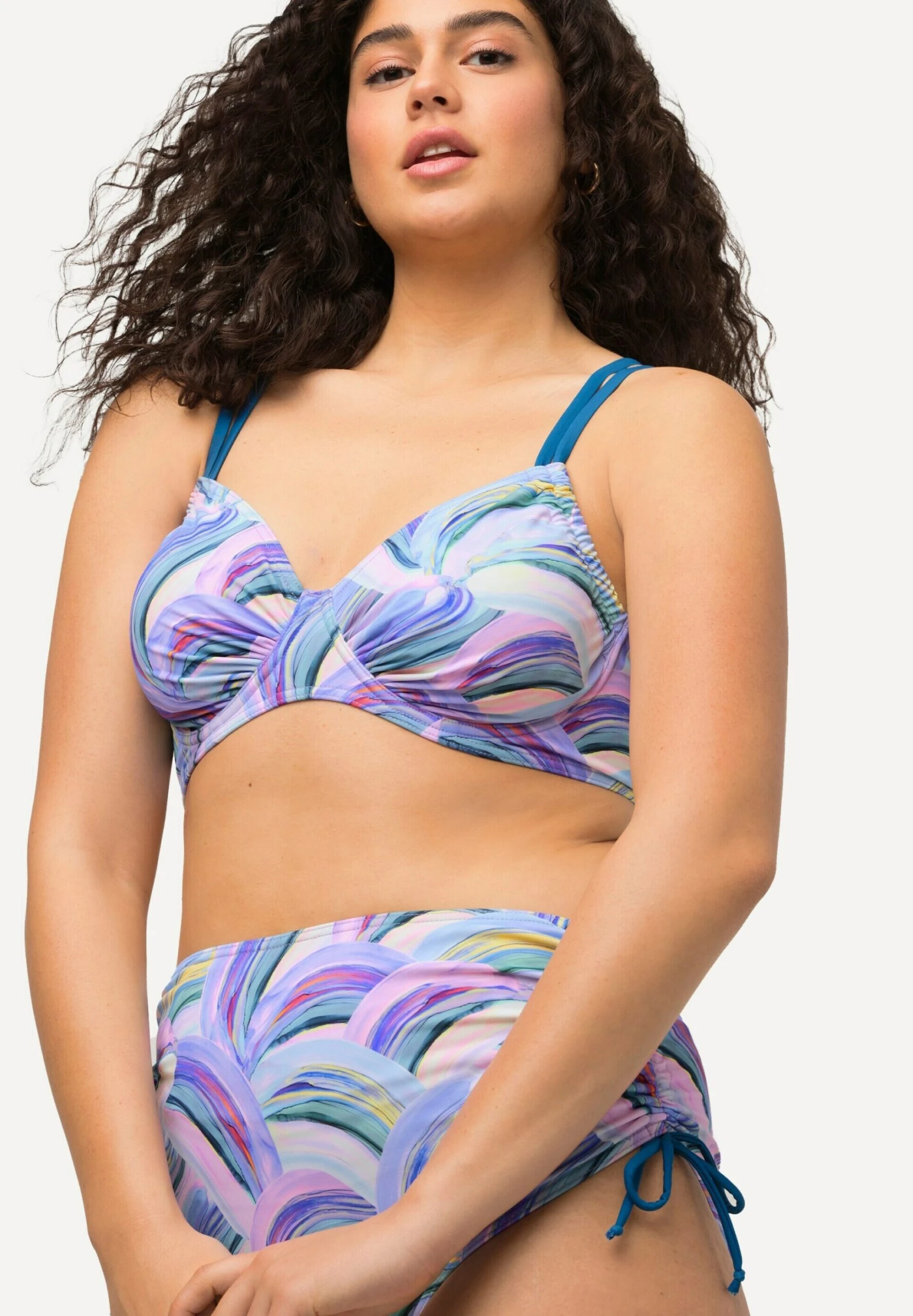Ulla Popken Bikini - Bleu Glacier 6 Ulla Popken Bikini - Bleu Glacier - obrazek 4