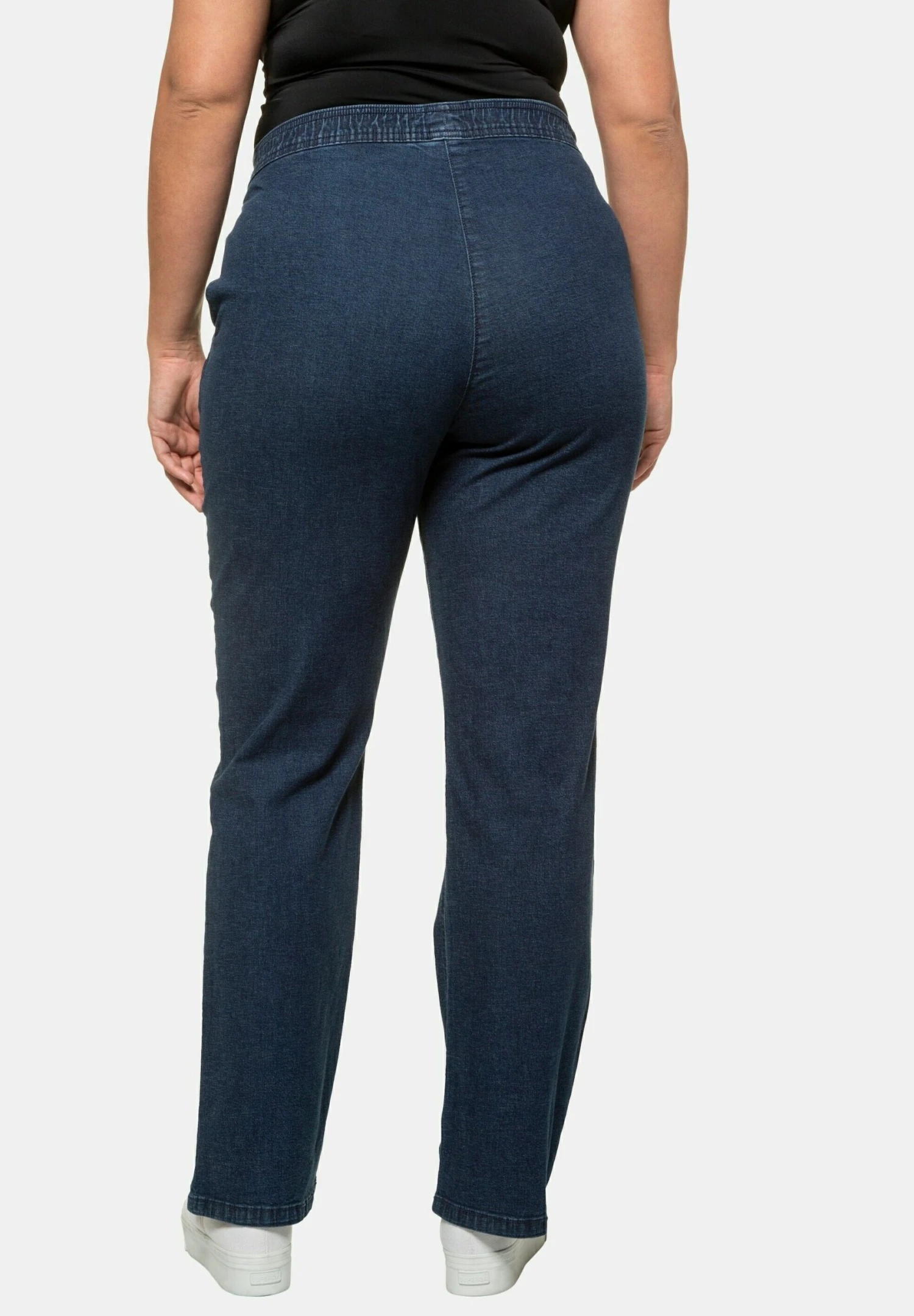 Ulla Popken Jegginsy - Dark Blue Denim 4 Ulla Popken Jegginsy - Dark Blue Denim - obrazek 2