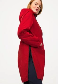 Ulla Popken HYPRAR - Kurtka Przeciwdeszczowa - Salsa -Lindex 065cd4f1d7e34d0d892611bb6c96c4b2