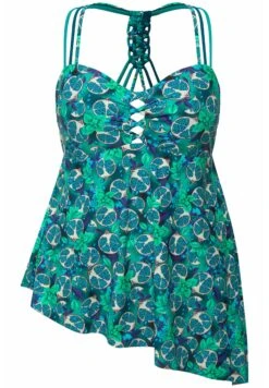 Ulla Popken Kostium Kąpielowy - Pétrol -Lindex 076d184a658d4e5ca765203f6ce5b5d0