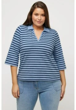 Ulla Popken Koszulka Polo - Hellblau