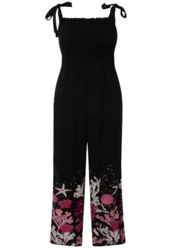 Ulla Popken Kombinezon - Black -Lindex 089afa0140bb4da797091ca30b5f8350