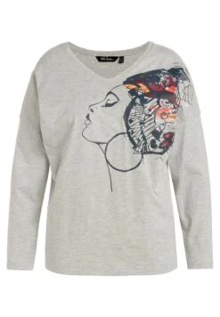 Ulla Popken Bluzka Z Długim Rękawem - Hellgrau Mélange 9 Ulla Popken Bluzka Z Długim Rękawem - Hellgrau Mélange -Lindex 0b4396e7d3d04cfc89e92f72f02a59da