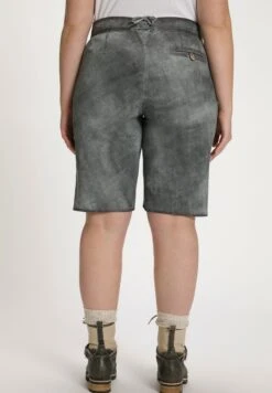 Ulla Popken STICKEREI - Spodnie Skórzane - Grau -Lindex 0c619b6175b643198e0b7c08460958c1