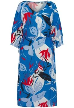 Ulla Popken Sukienka Letnia - Bleu Moyen -Lindex 0ca48a4a10a54af1ac2149199bbfbc64