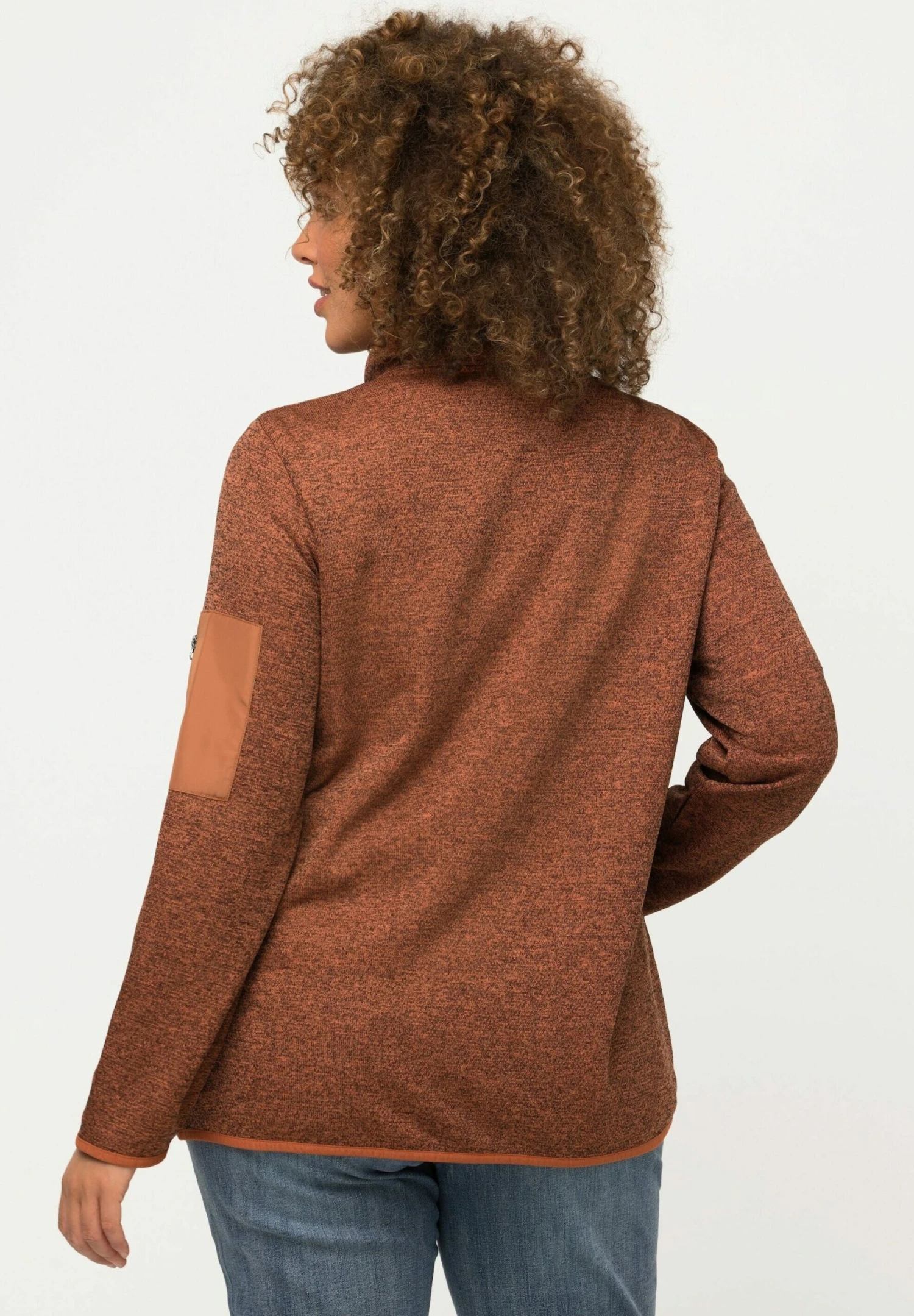 Ulla Popken Kardigan - Mahonie 4 Ulla Popken Kardigan - Mahonie - obrazek 2