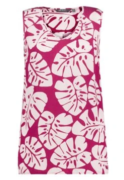 Ulla Popken Bluzka - Magnolienrot -Lindex 0dc7bbd29f3a4521a6f61a1e48c74e65