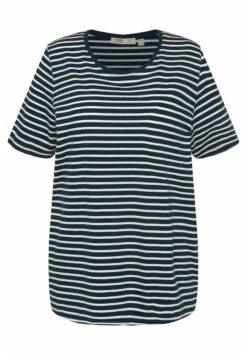 Ulla Popken STRIPE ROUND NECK SHORT SLEEVE - Koszulka Do Spania - Navy Blue Stripe 11 Ulla Popken STRIPE ROUND NECK SHORT SLEEVE - Koszulka Do Spania - Navy Blue Stripe -Lindex 0df914526d784b1fa64160a1c76e5bf4