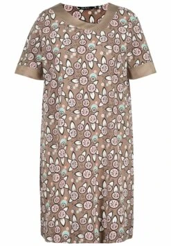 Ulla Popken Koszula Nocna - Taupe Multi -Lindex 0e27e2f52e1249ee826c6456fb5111eb