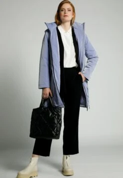 Ulla Popken Kurtka Przeciwdeszczowa - Blauviolett -Lindex 0ee0b16023824fb09d214be98da272ac