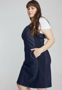 Ulla Popken Sukienka Jeansowa - Dark Blue Denim 11 Ulla Popken Sukienka Jeansowa - Dark Blue Denim -Lindex 0ef528a1dcea4a8488efe2ff3234014e