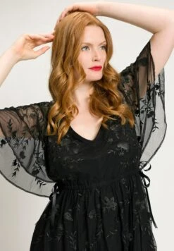 Ulla Popken Suknia Balowa - Zwart -Lindex 0fe3cf28cff5430796620ba42f2f296c