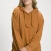Ulla Popken Bluza Z Kapturem - Cannelle -Lindex 103137131a7a4c3eab48d87ca0278e8c