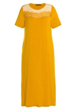 Ulla Popken Koszula Nocna - Curry -Lindex 12dc1c419246484fb967186913243f32