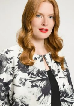 Ulla Popken Kurtka Wiosenna - Off White -Lindex 13dc7d66ee3346779c3e8319be1b533c