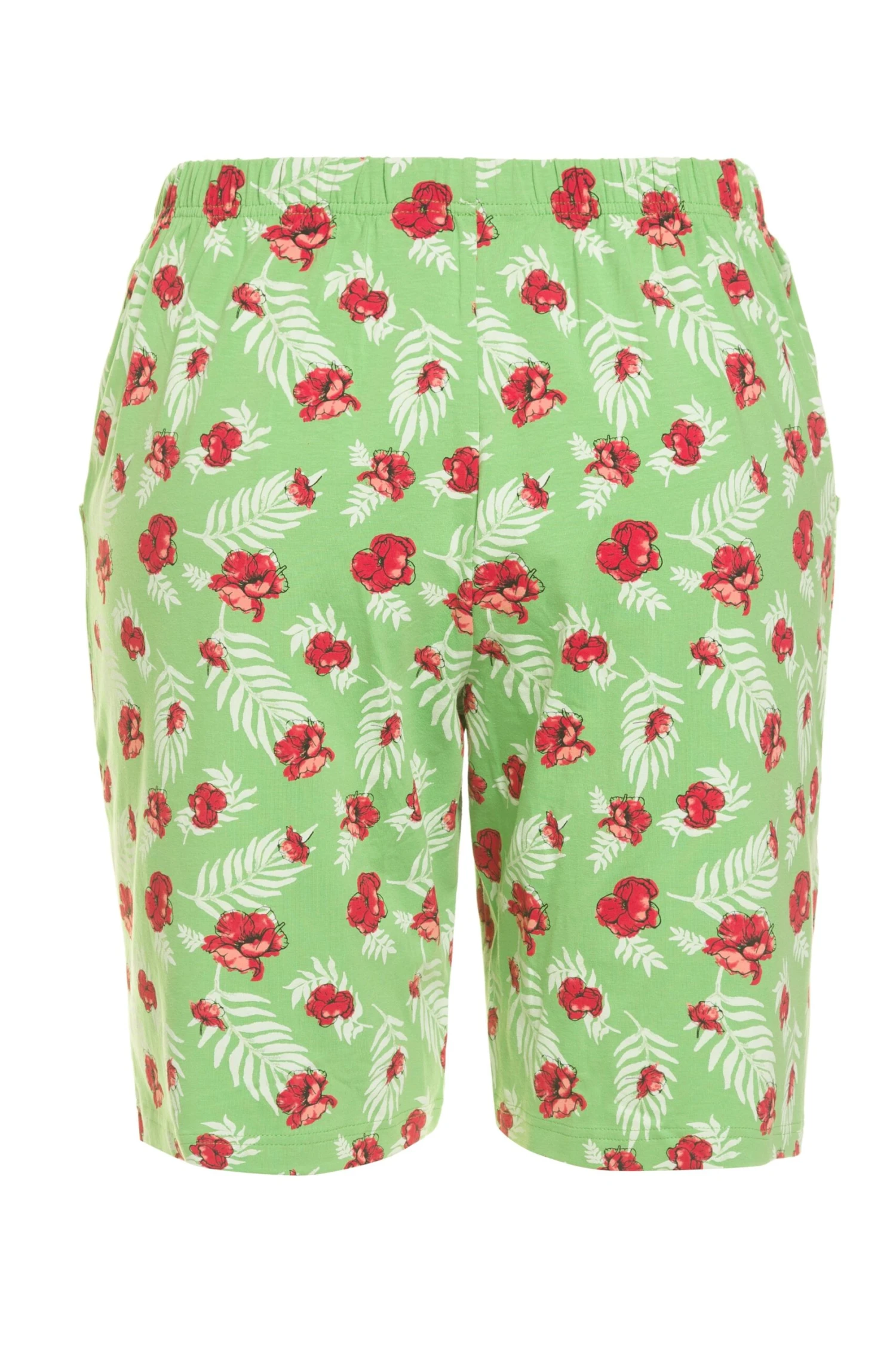 Ulla Popken Szorty - Grasgrün 8 Ulla Popken Szorty - Grasgrün - obrazek 6