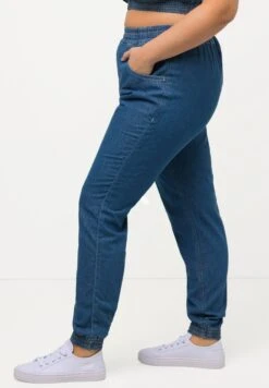 Ulla Popken ET TAILLE ÉLASTIQUES - Jeansy Zwężane - Bleu Jean -Lindex 14eec682b15848d8ad041ad92dc05d06
