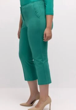 Ulla Popken Spodnie Materiałowe - Türkis Grün -Lindex 1548d5c16b5f44359b683939da4e7d0b