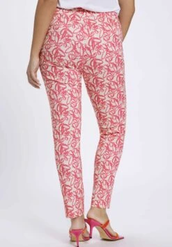 Ulla Popken Spodnie Materiałowe - Vanille -Lindex 164ef75e4e2f46fca7e672da7351f91f