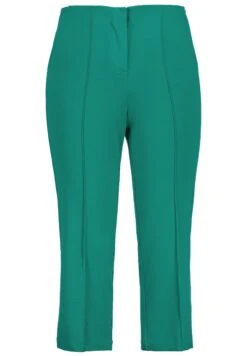 Ulla Popken Spodnie Materiałowe - Türkis Grün -Lindex 1668f672a6f34876bf1be9ec78516c67