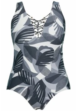 Ulla Popken Kostium Kąpielowy - Zwart -Lindex 182f1bfa85834eeb98aa6f9594031242