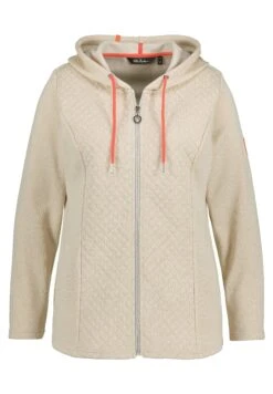Ulla Popken Bluza Rozpinana - Vanilla -Lindex 19d0b985223a40369900ecc2b1949c1b