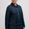 Ulla Popken Kurtka Jeansowa - Blue Denim