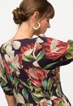 Ulla Popken Długa Sukienka - Noir -Lindex 1bce199198d44179bbfea8ee3ad2db26