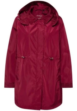Ulla Popken Kurtka Przeciwdeszczowa - Karmijnrood -Lindex 1e34d114368242ff982bcd0f8f25c506