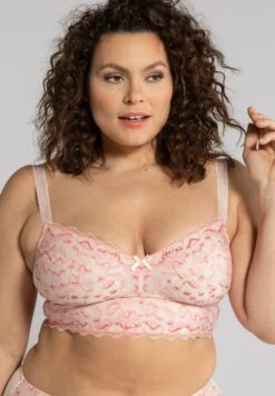 Ulla Popken Biustonosz Bustier - Hellrosa