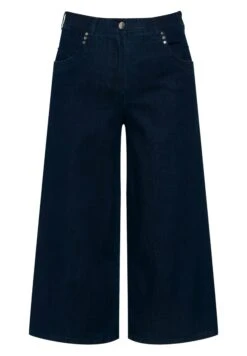 Ulla Popken MARLENE SOFT CROPPED CULOTTE - Jeansy Dzwony - Blue Denim 12 Ulla Popken MARLENE SOFT CROPPED CULOTTE - Jeansy Dzwony - Blue Denim -Lindex 1efdec2e43074ffeaf11e0682dcbf6f8
