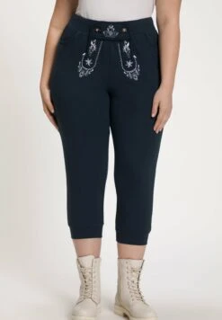 Ulla Popken Spodnie Treningowe - Marine