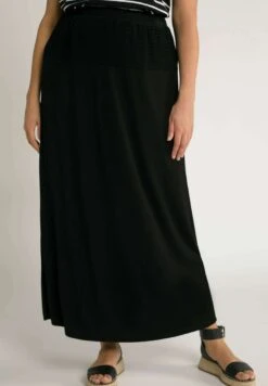 Ulla Popken Długa Spódnica - Black