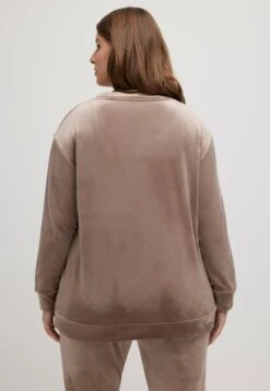 Ulla Popken Koszulka Do Spania - Taupe -Lindex 227092b857ec49e19383a4591243a344