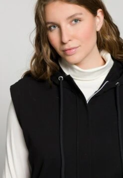 Ulla Popken Bluza Z Kapturem - Noir -Lindex 229189b6d447458dac4903122f2ed927