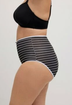 Ulla Popken MAXI LOT DE 3 RAYURES TAILLE HAUTE - Figi - Black -Lindex 22b638d6a046499f8dc023ff3a549451