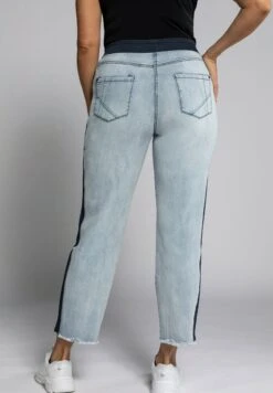 Ulla Popken Jeansy Straight Leg - Light Blue -Lindex 234b7d244f3b4dbaa4c543f7e5173788