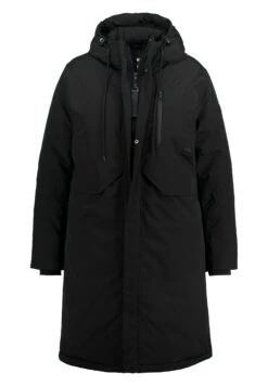 Ulla Popken Kurtka Przeciwdeszczowa - Schwarz -Lindex 26154c9b42ad4a87bd704e847112ea18