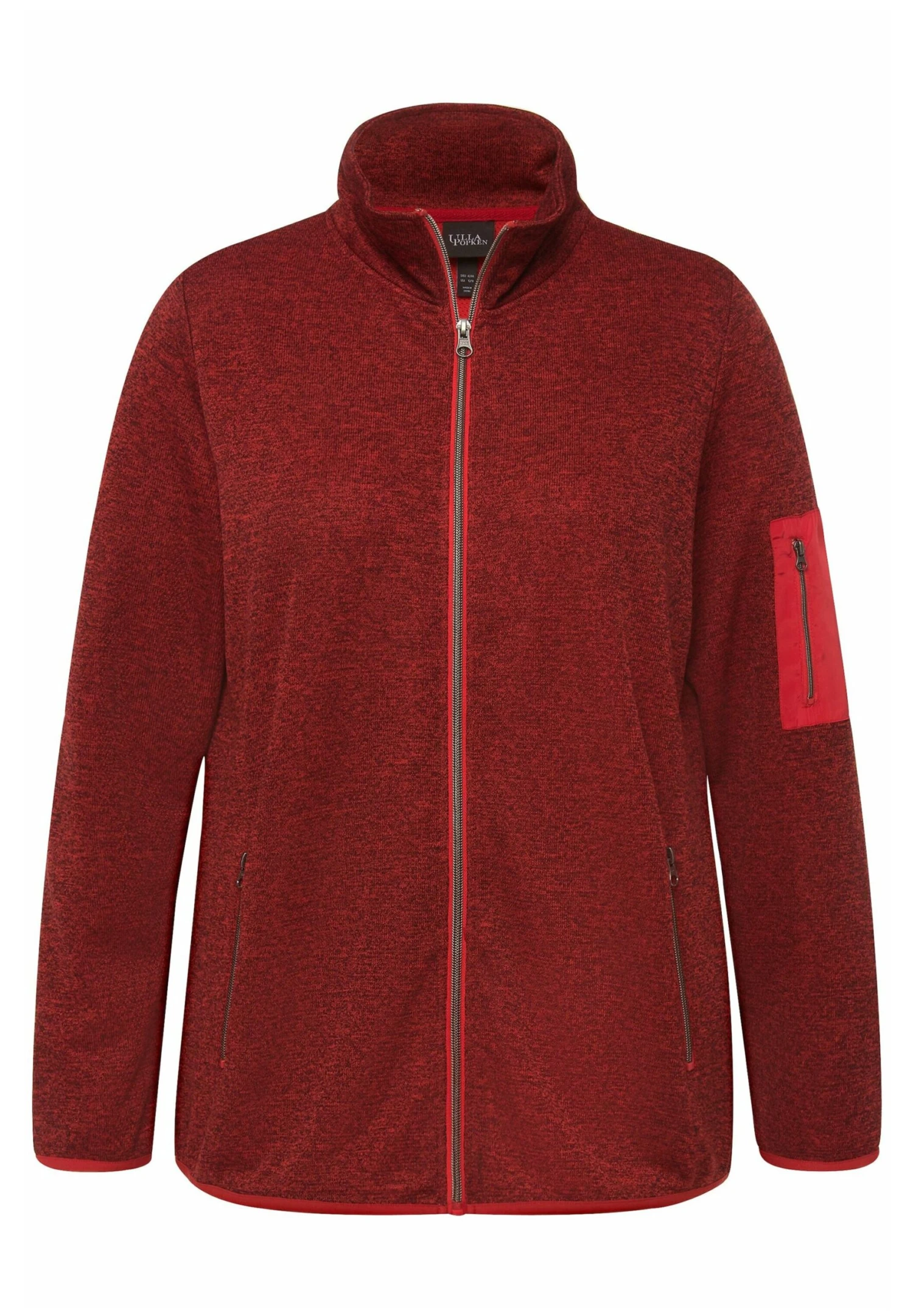 Ulla Popken Kardigan - Paprikarood 7 Ulla Popken Kardigan - Paprikarood - obrazek 5