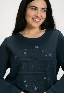 Ulla Popken Bluza - Marine -Lindex 26b48063d3df410c9ee244730a03fe60