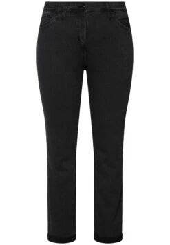 Ulla Popken Jeansy Slim Fit - Noir -Lindex 27b7c8b274fb45548405571dfba9902e