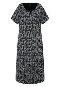 Ulla Popken Długa Sukienka - Navy Blue -Lindex 28ded90bf93643d99b06a99705d7e77e