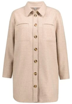 Ulla Popken Krótki Płaszcz - Cognaczand -Lindex 292513c3cbf44fd0a77a3a27cadc18e7