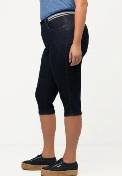 Ulla Popken Szorty Jeansowe - Jean Bleu Foncé -Lindex 29c09445b7c8426f84ce4e6945298609