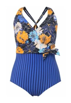 Ulla Popken À BONNETS SOUPLES SEMBLANT SE NOUER SUR LA NUQU - Kostium Kąpielowy - Bleu/violet 11 Ulla Popken À BONNETS SOUPLES SEMBLANT SE NOUER SUR LA NUQU - Kostium Kąpielowy - Bleu/violet -Lindex 2a49b3e4379e4be899de5634e6fa402e