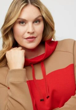 Ulla Popken Bluza - Walnuss -Lindex 2aea1eaeea784d0eaf48e71285a59957